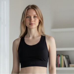 #69 Women's Black Sports Bra
